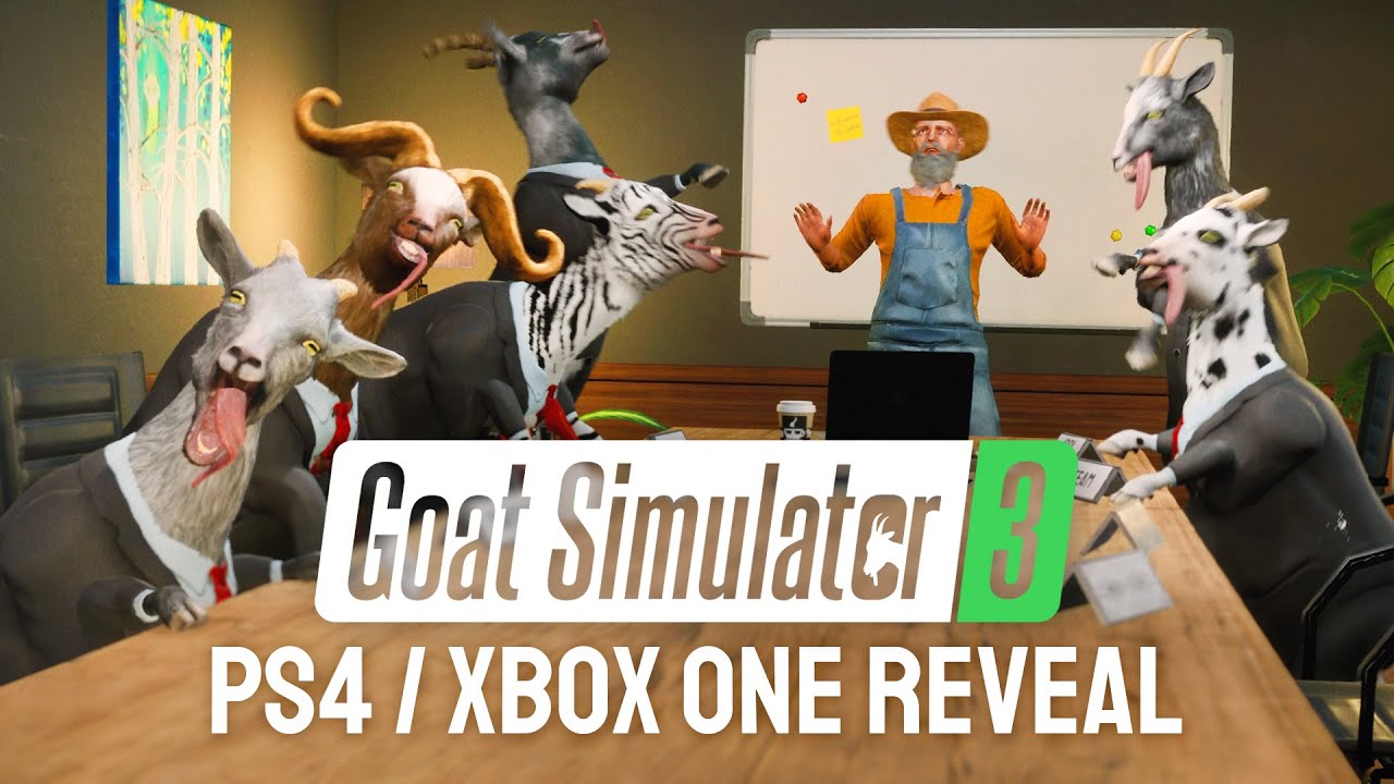 Goat Simulator 3 – PS4 & Xbox One announcement