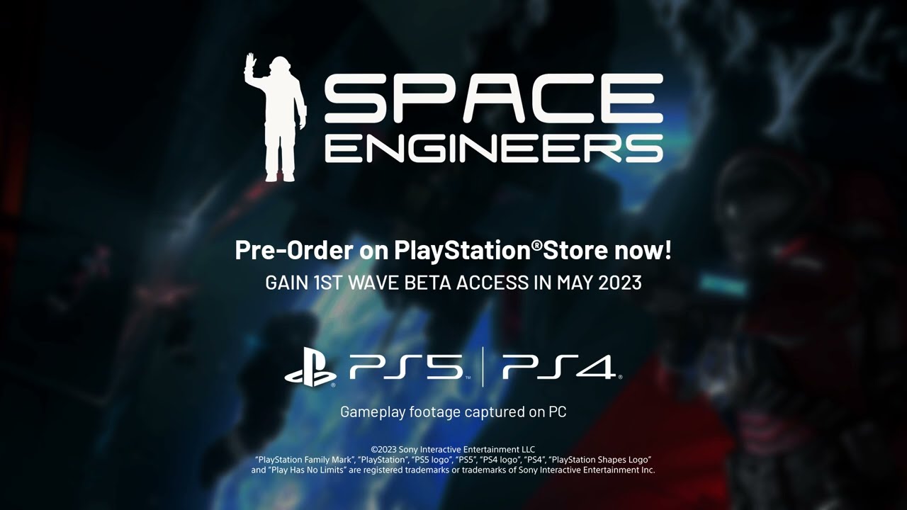Space Engineers: Pre-Order now on PlayStation!