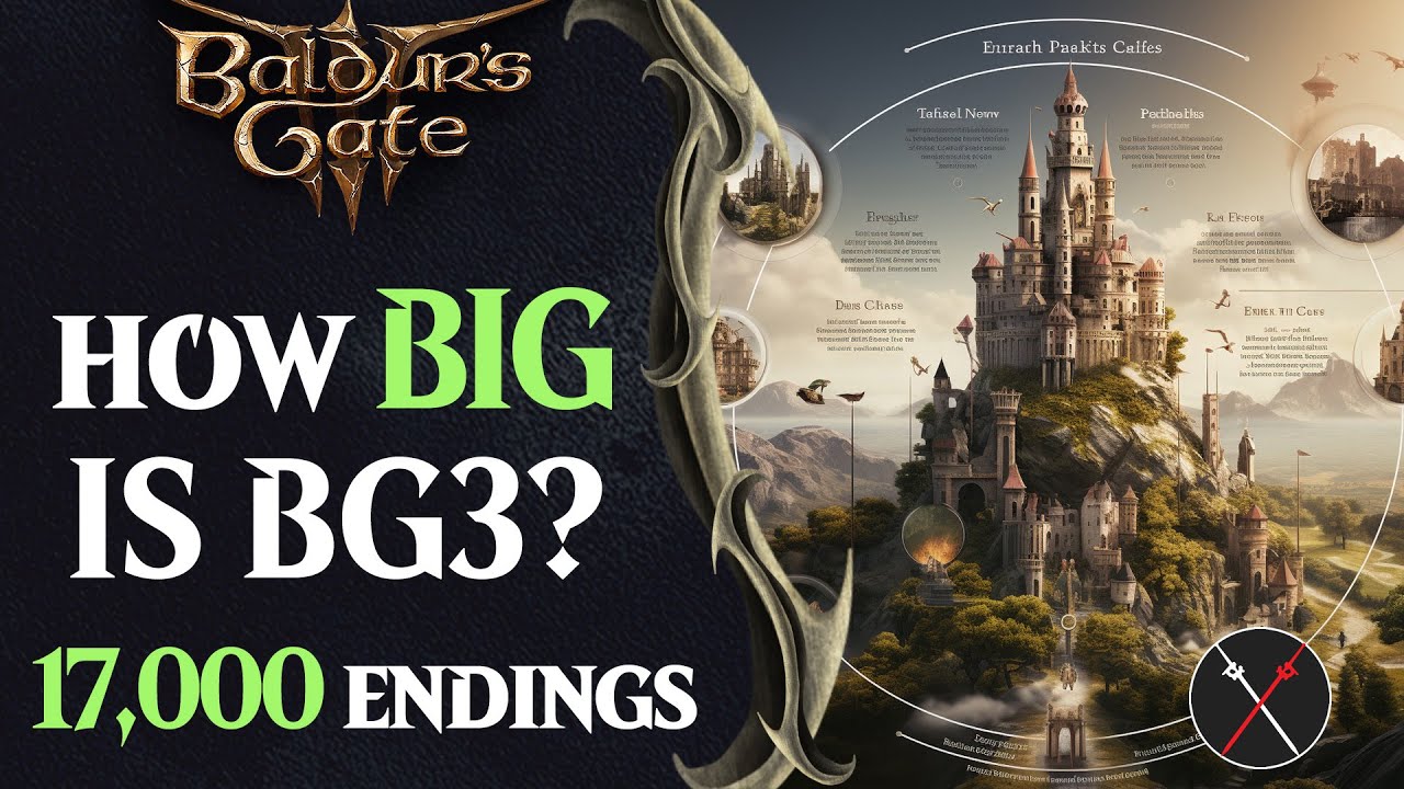 Baldurs Gate 3 Is the Biggest RPG EVER!
