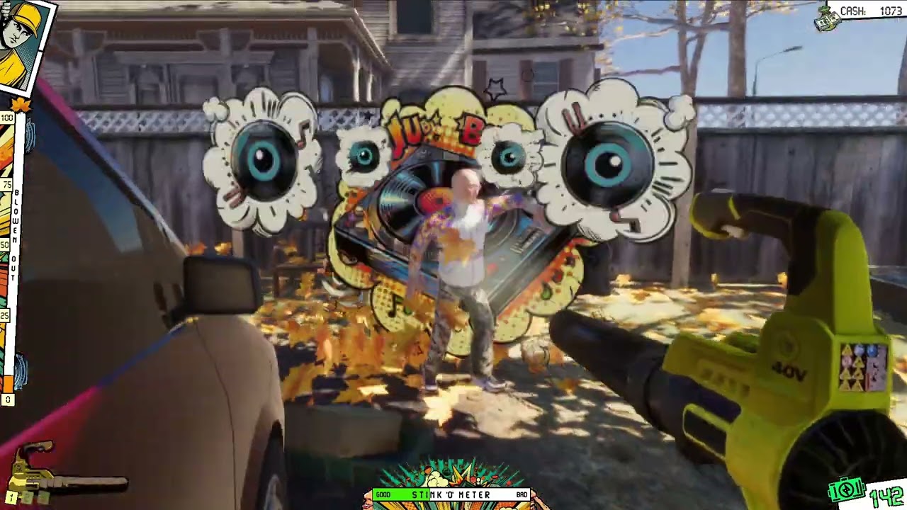 Master Leaf Blower announcement trailer (early access gameplay)