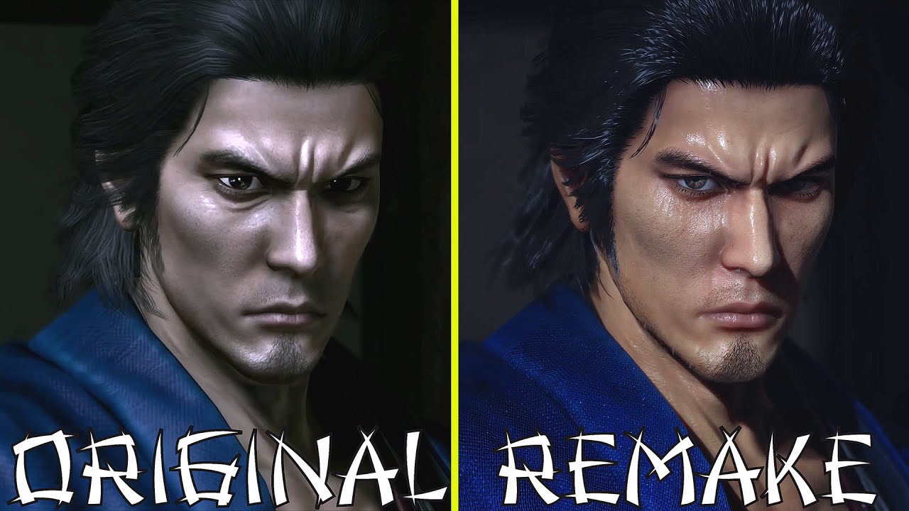 Like a Dragon Ishin! Remake vs Original Early Graphics Comparison | Yakuza Ishin Kiwami | 龍が如く 維新！ 極