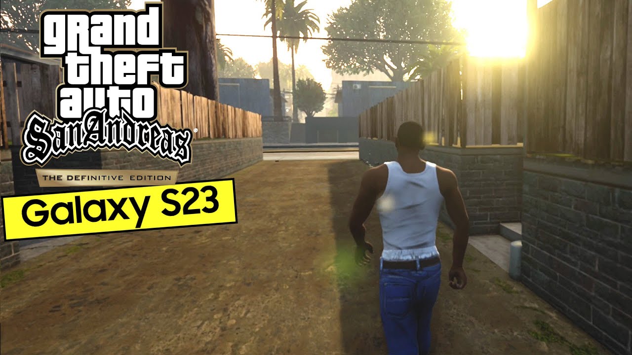 Grand Theft Auto: San Andreas The Definitive Edition Samsung Galaxy S23 Gameplay I Netflix Free Game