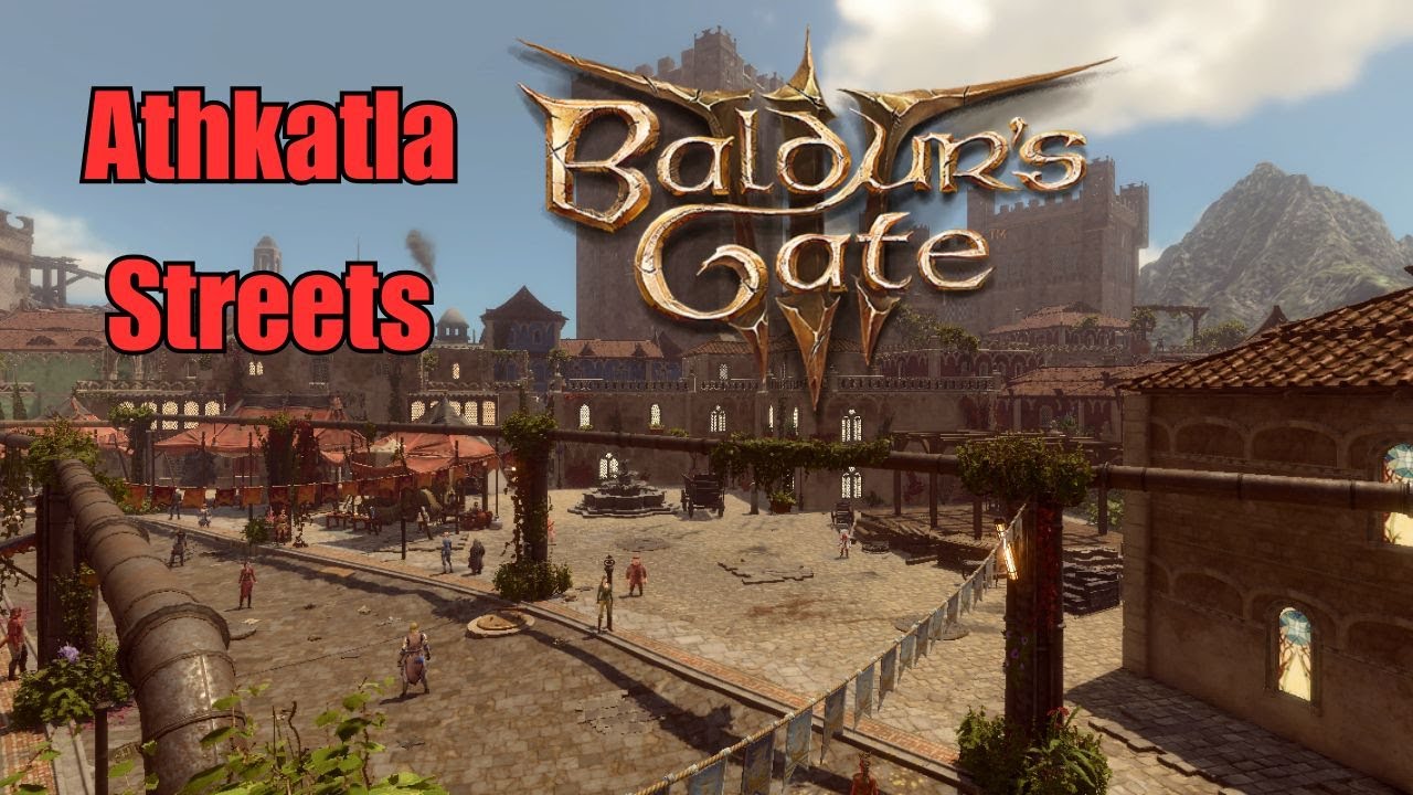 Baldur's Gate 3 Custom Campaign Athkatla Streets