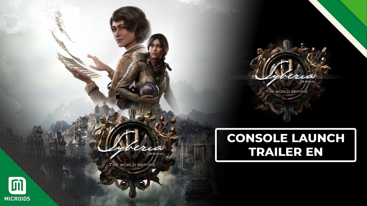 Syberia: The World Before | Console Launch Trailer EN | Microids