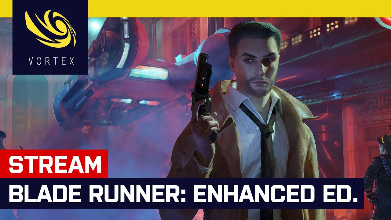 Hrajeme živě Blade Runner: Enhanced Edition. Nečekaně se vydáváme do LA. Futuristický rok 2019 čeká