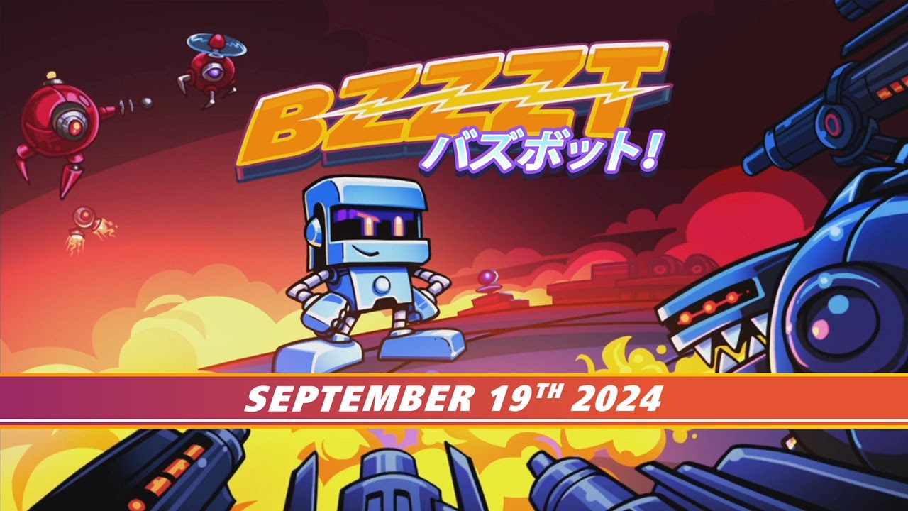 BZZZT – バズボット！ Nintendo Switch Release Date Announcement (PEGI)