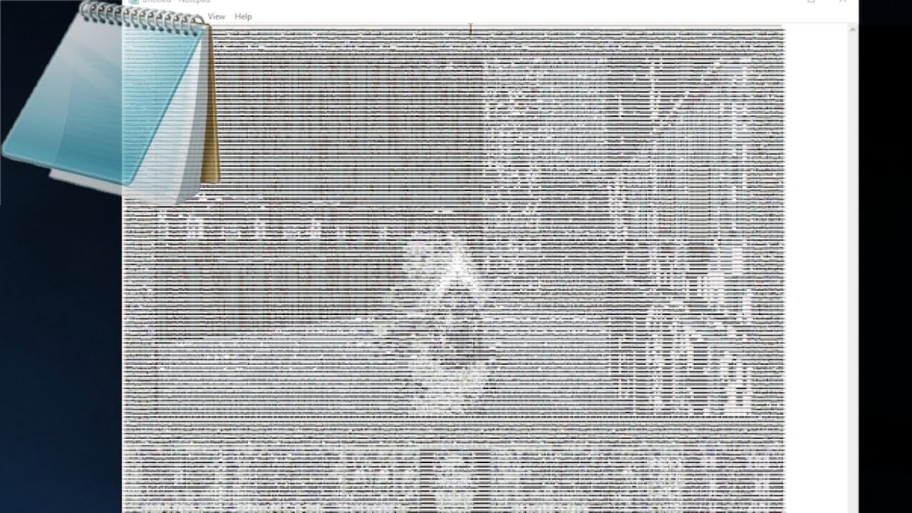so i got DOOM running inside of Notepad