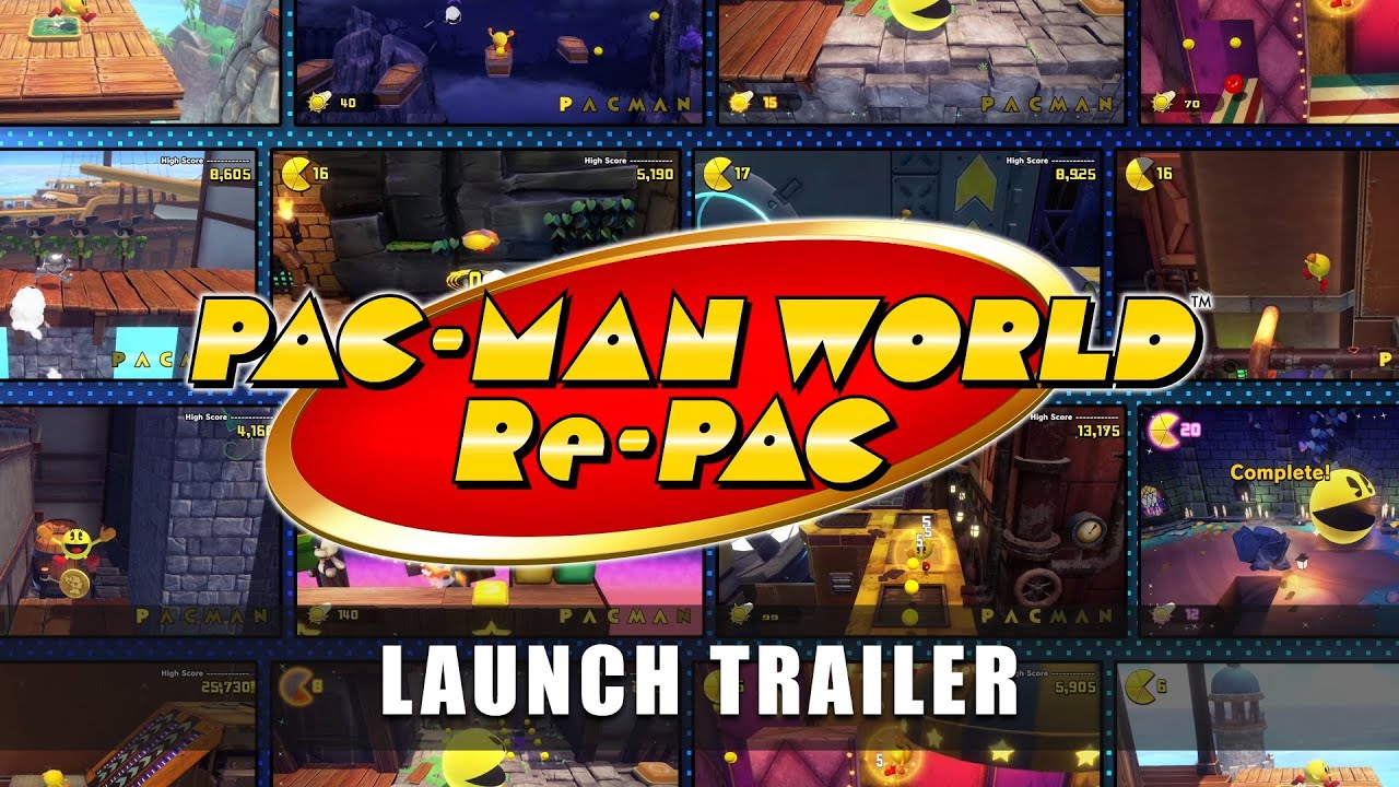PAC-MAN WORLD Re-PAC – Launch Trailer