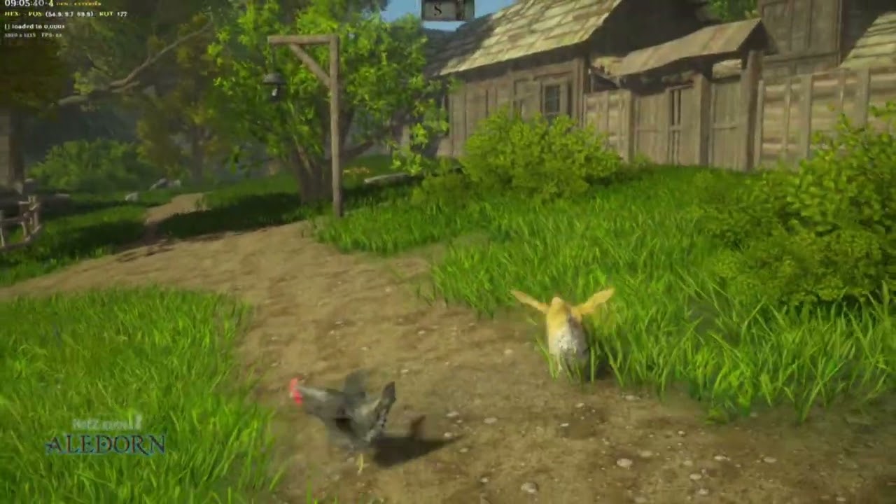 Friendly animals in Aledorn