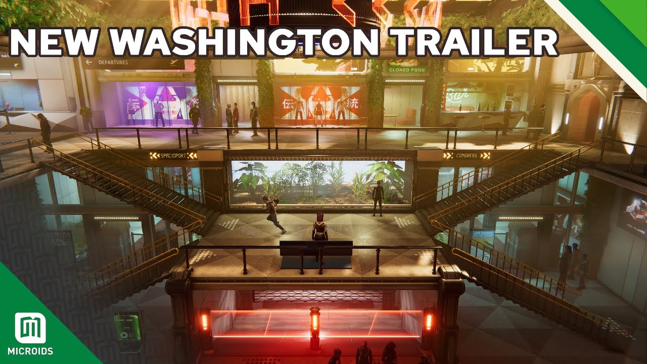 Flashback 2 | New Washington Trailer | Microids Studio Lyon / Paris & Paul Cuisset
