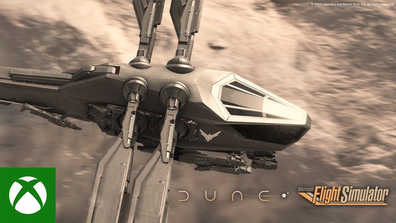 Microsoft Flight Simulator - Dune Expansion Announce Trailer - 4K