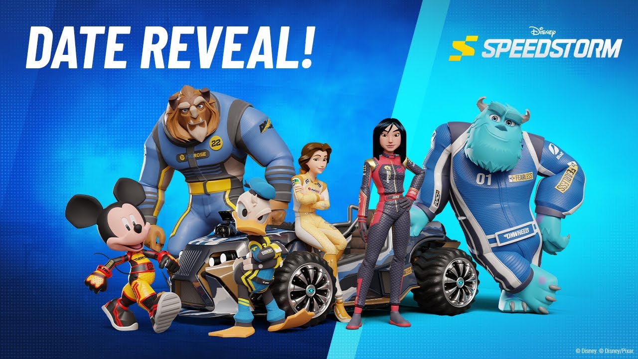 Disney Speedstorm Early Access Release Date Trailer - PEGI