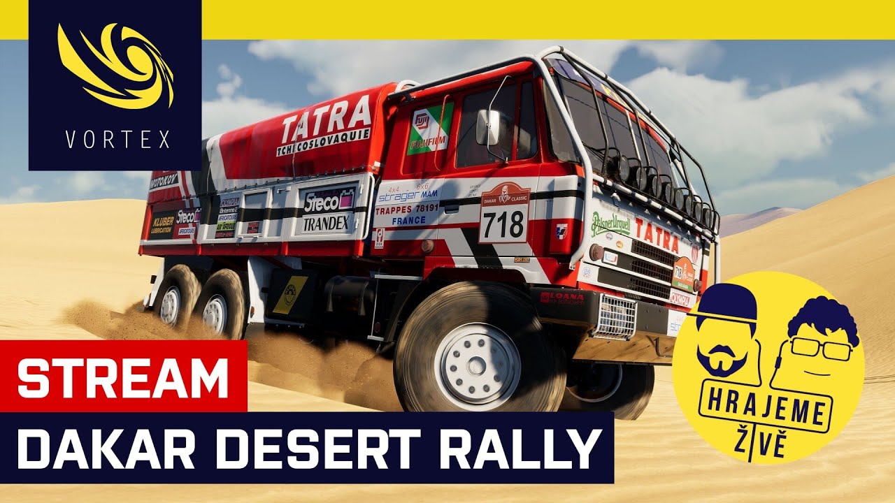 Hrajeme živě Dakar Desert Rally. S odstupem celého roku hra konečně nabízí, co slibovala už loni