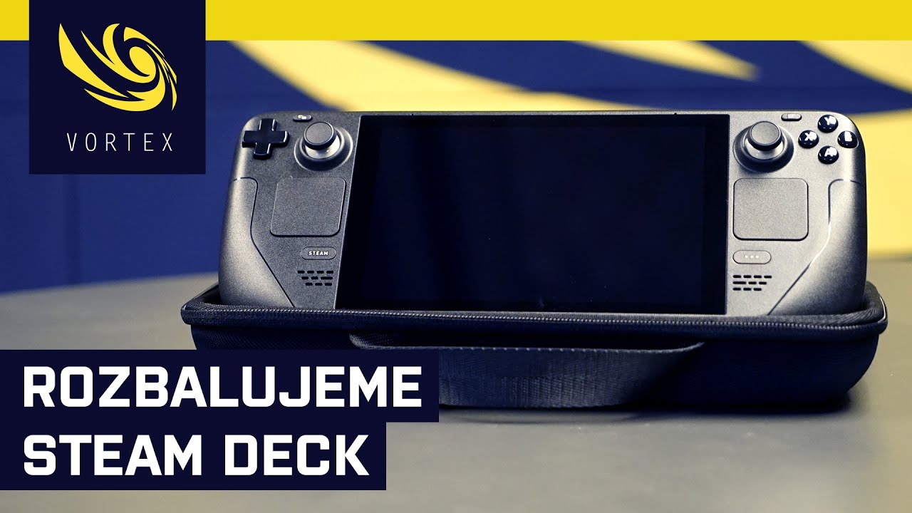 Rozbalujeme Steam Deck. Do redakce dorazila nová hračka, podívejte se spolu s námi na obsah balení