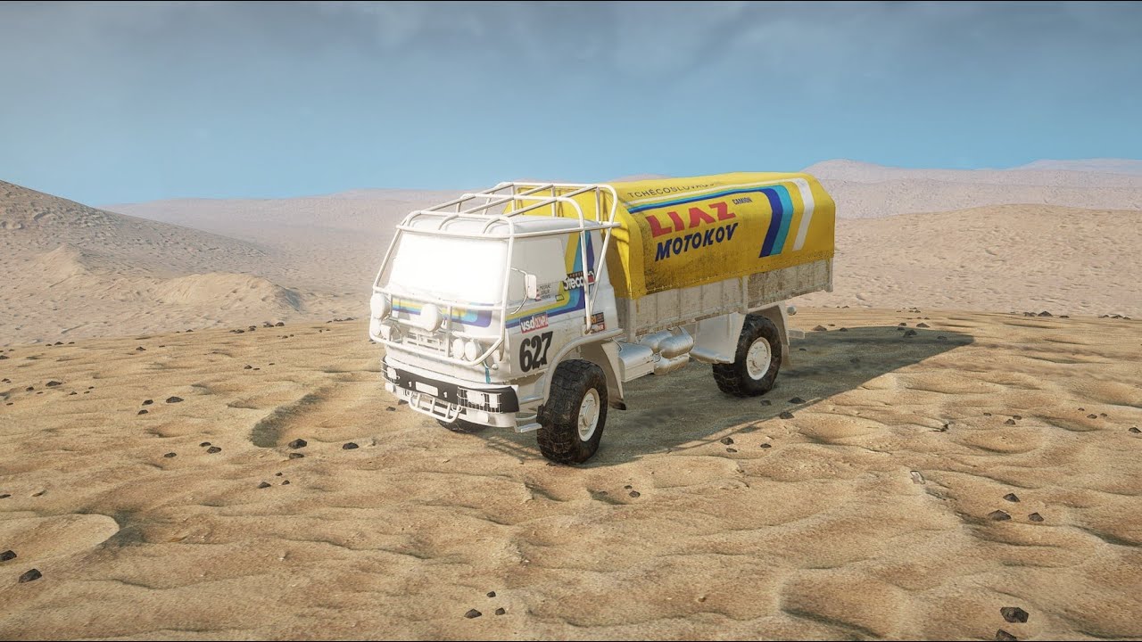 Liaz Dakar 1985 Snowrunner mod WIP