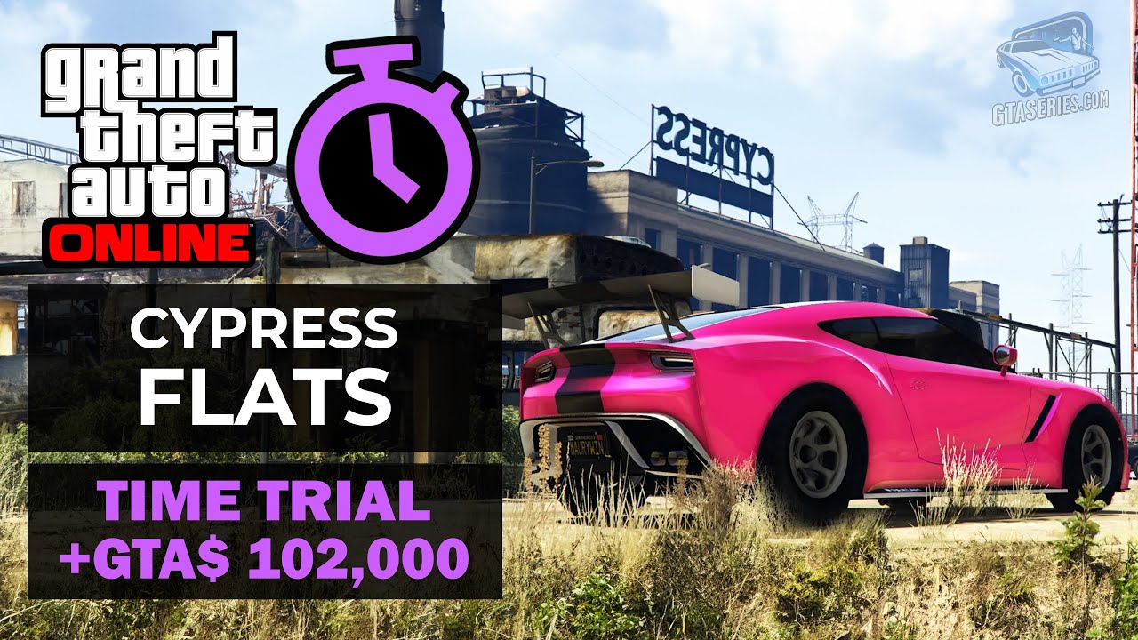 GTA Online Time Trial - Cypress Flats (Under Par Time)