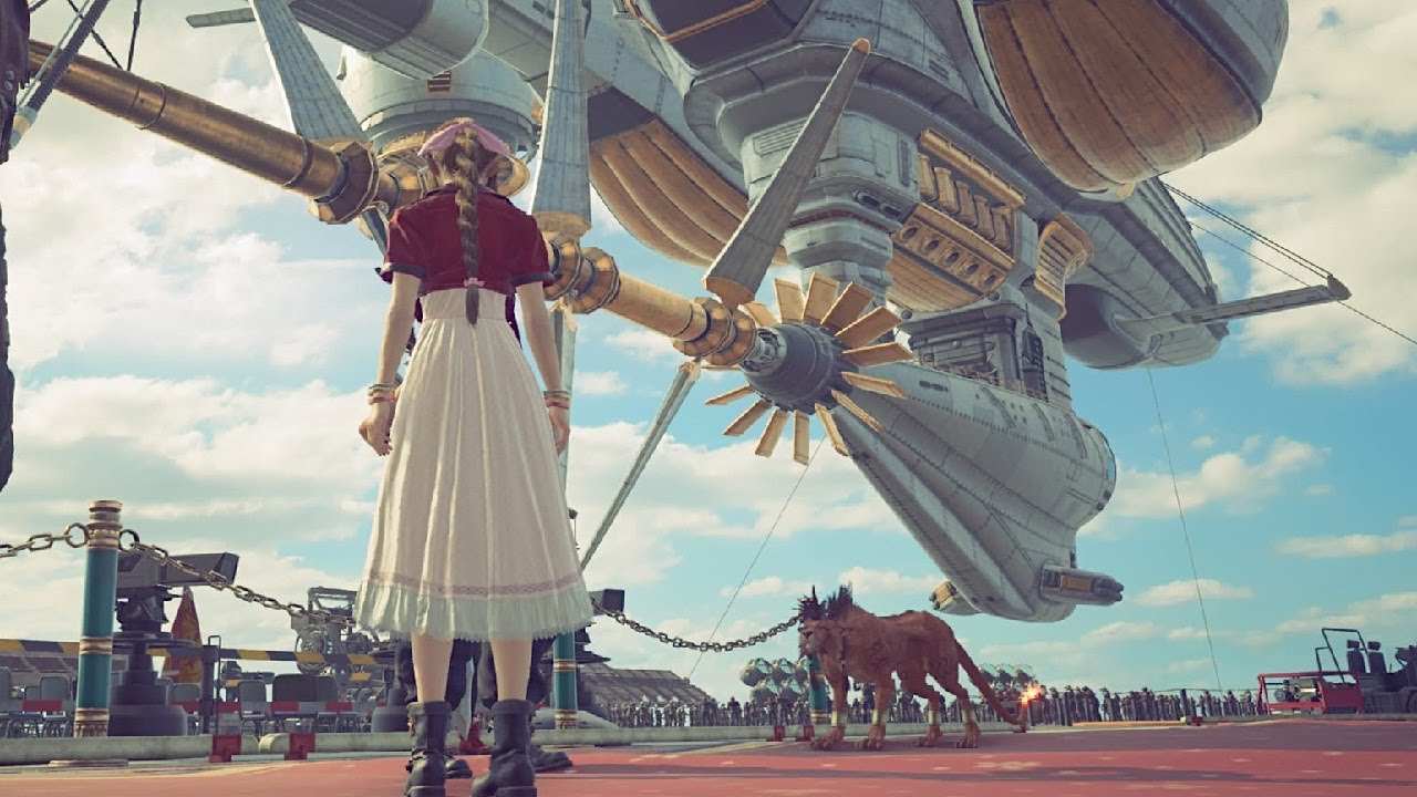 FINAL FANTASY VII REBIRTH - The Highwind Airship Is Massive