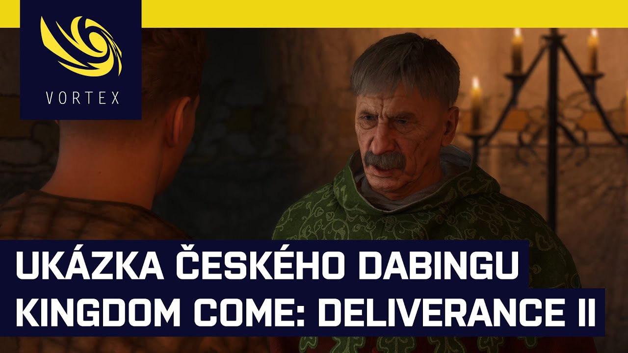 Ukázka dabingu Kingdom Come: Deliverance II. Jak zní Pavel Zedníček, Kristýna Leichtová a další?