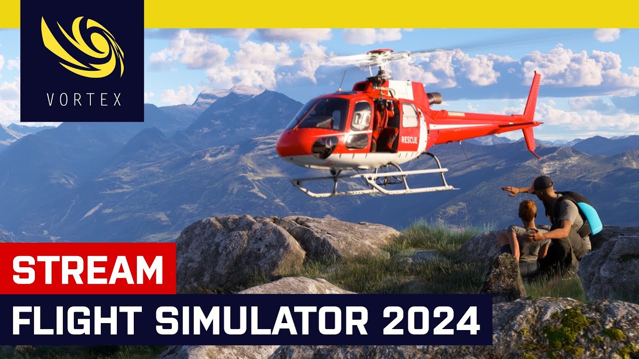 Hrajeme živě Microsoft Flight Simulator 2024. Vracíme se k nové letecké hře. Teď už snad bez potíží