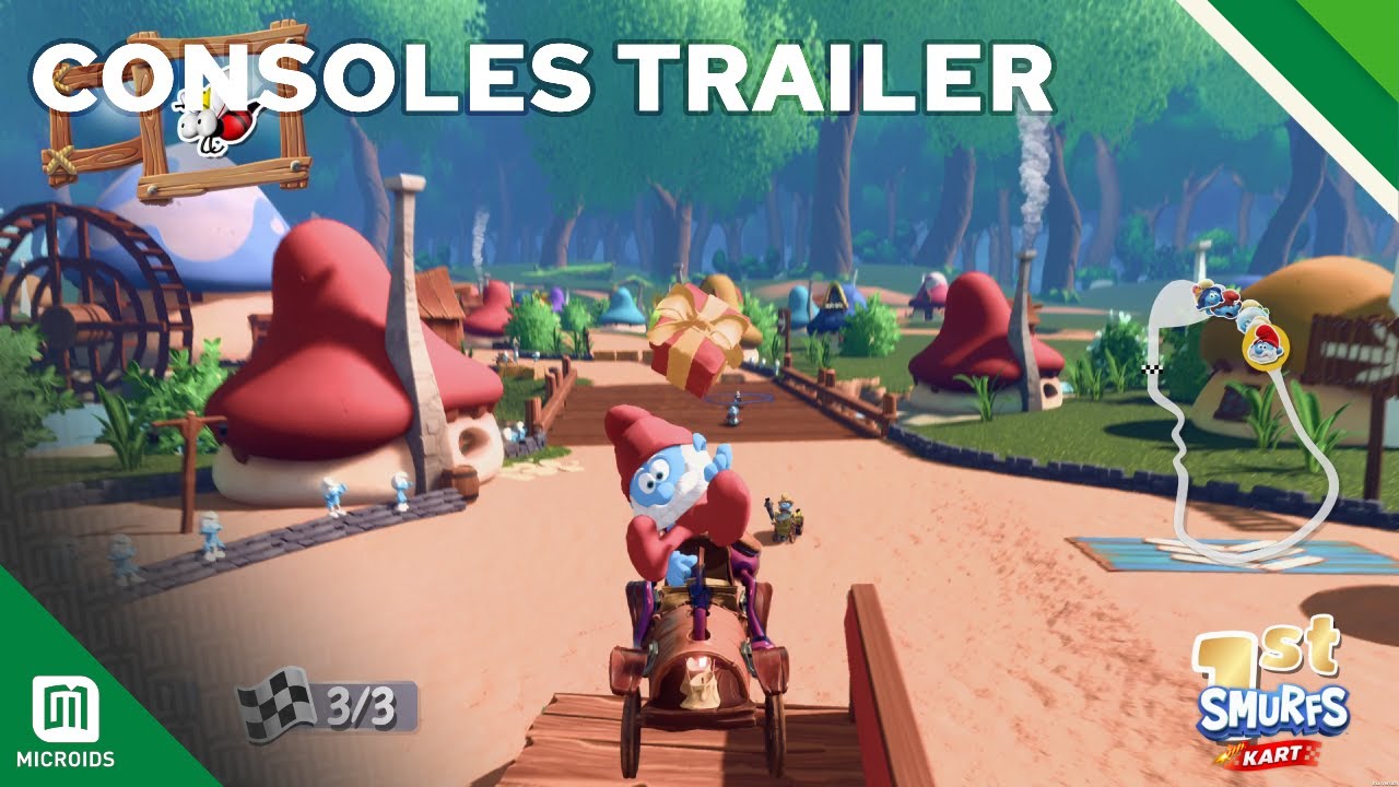 Smurfs Kart | Consoles Launch Trailer | Eden Games & Microids