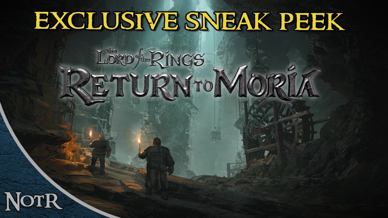 LOTR: Return to Moria Video Game EXCLUSIVE Sneak Peek!