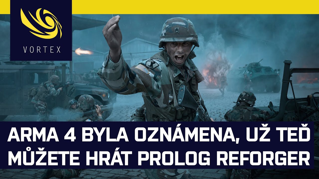 Bohemka vydává hru Arma Reforger a oznamuje Armu 4. Vracíme se na ostrov Everon z Operace Flashpoint