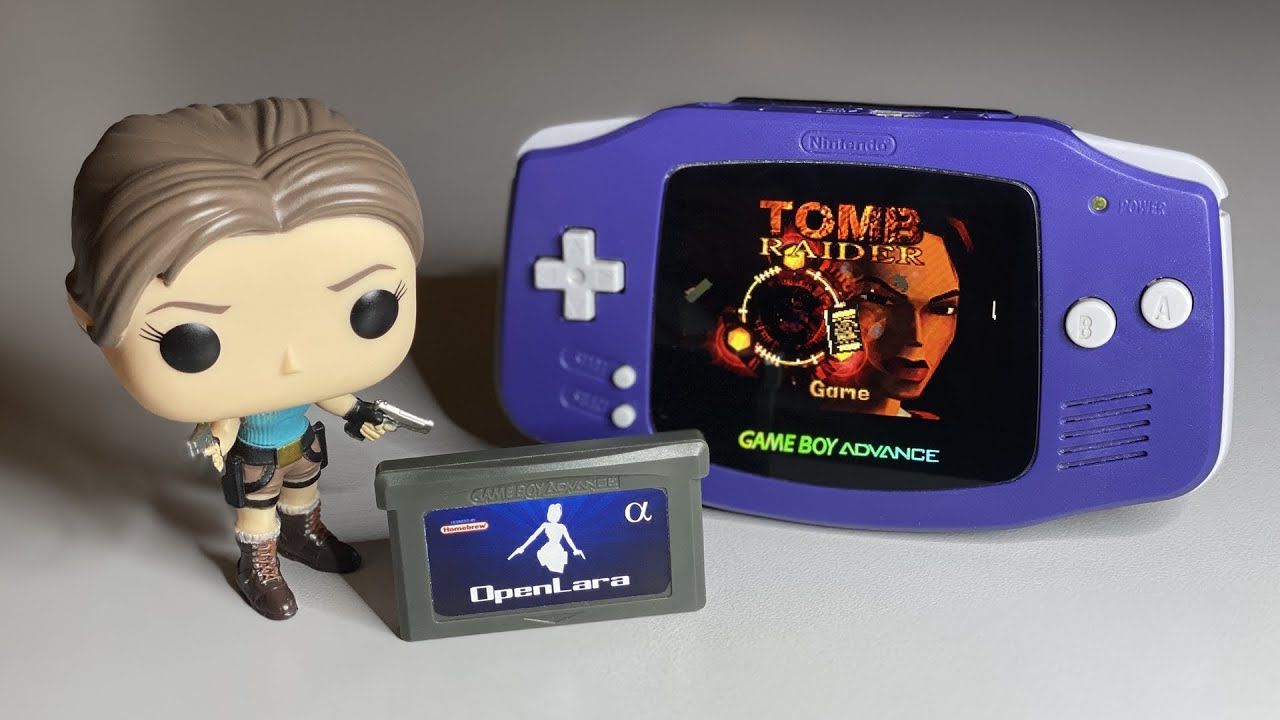 OpenLara - Game Boy Advance (alpha)