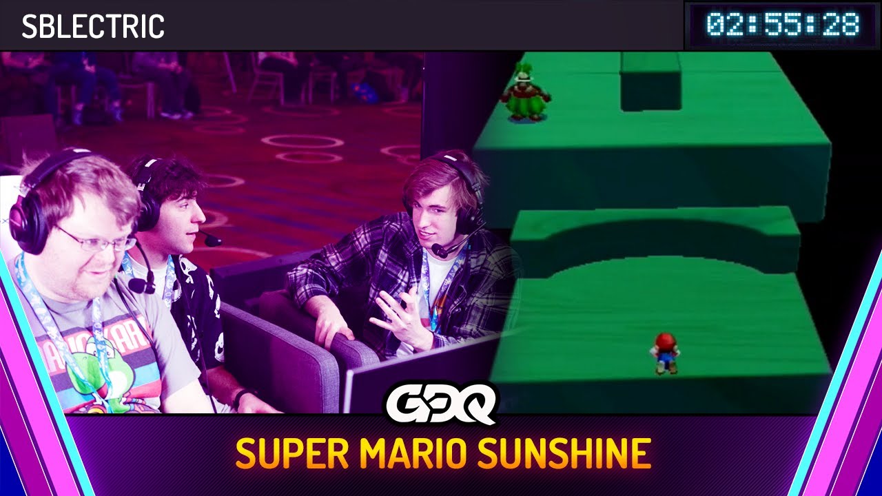 Super Mario Sunshine by SBLECTRIC in 2:55:28 - Awesome Games Done Quick 2024