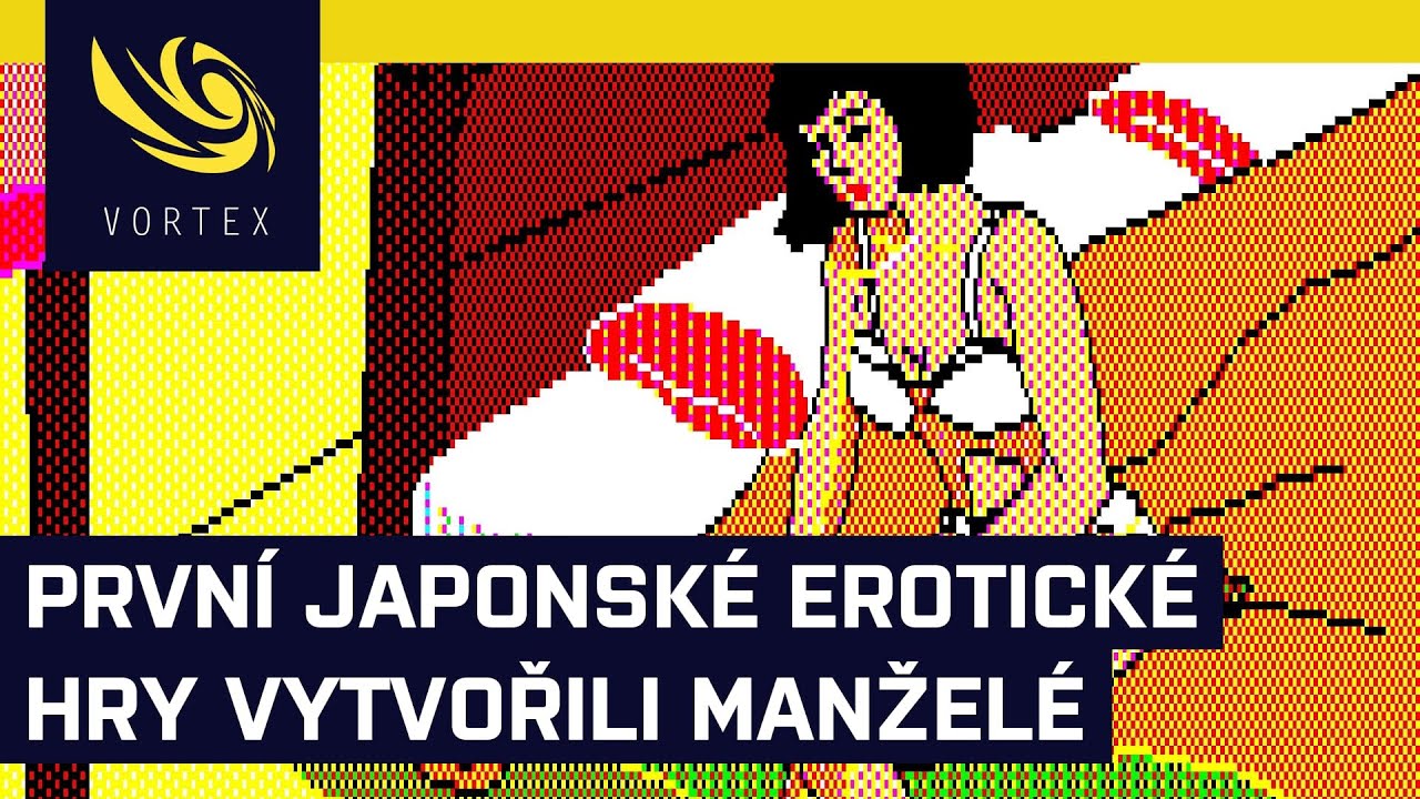 První japonské erotické hry vytvořili manželé. Nahota na počítači vypadala před 40 lety úplně jinak