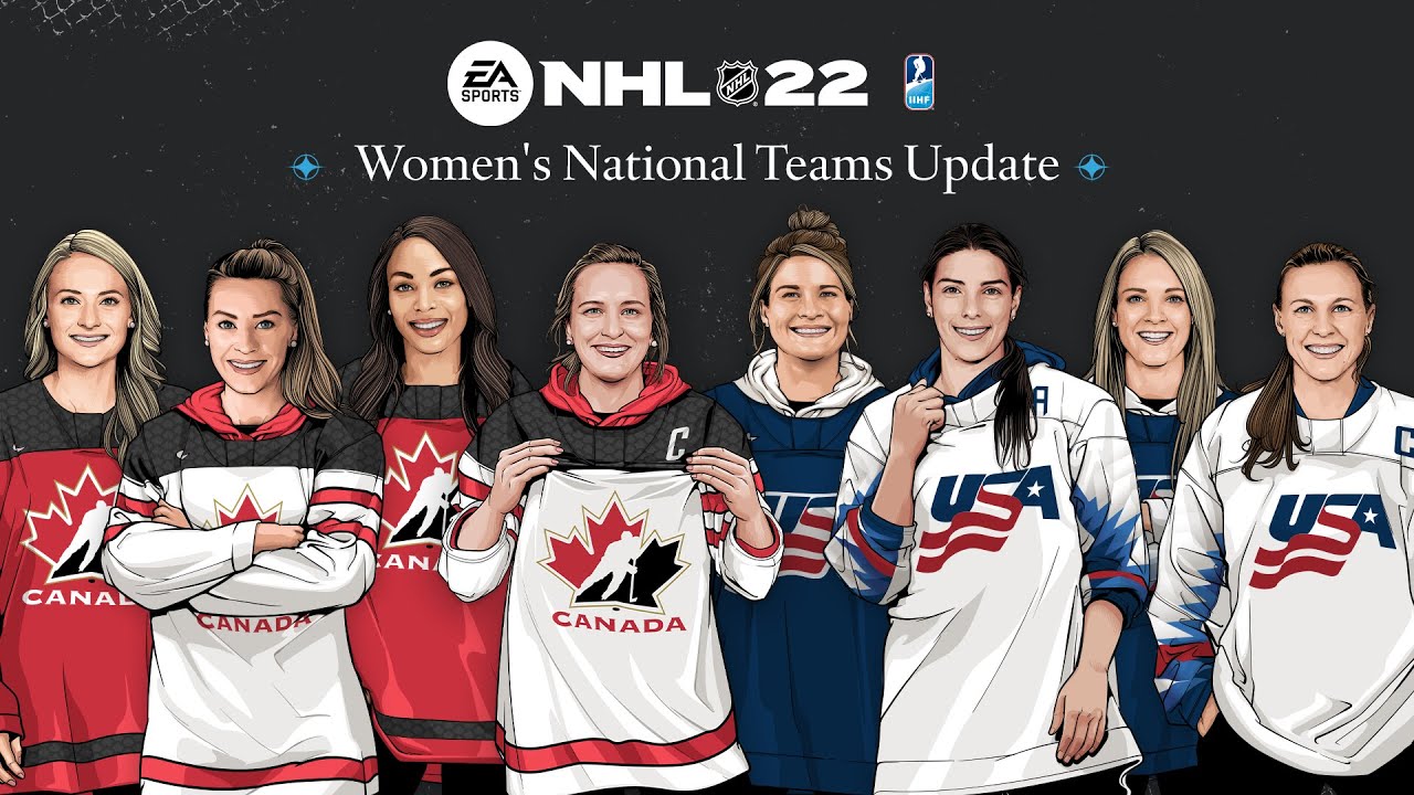 NHL 22 IIHF Women's Hockey Update