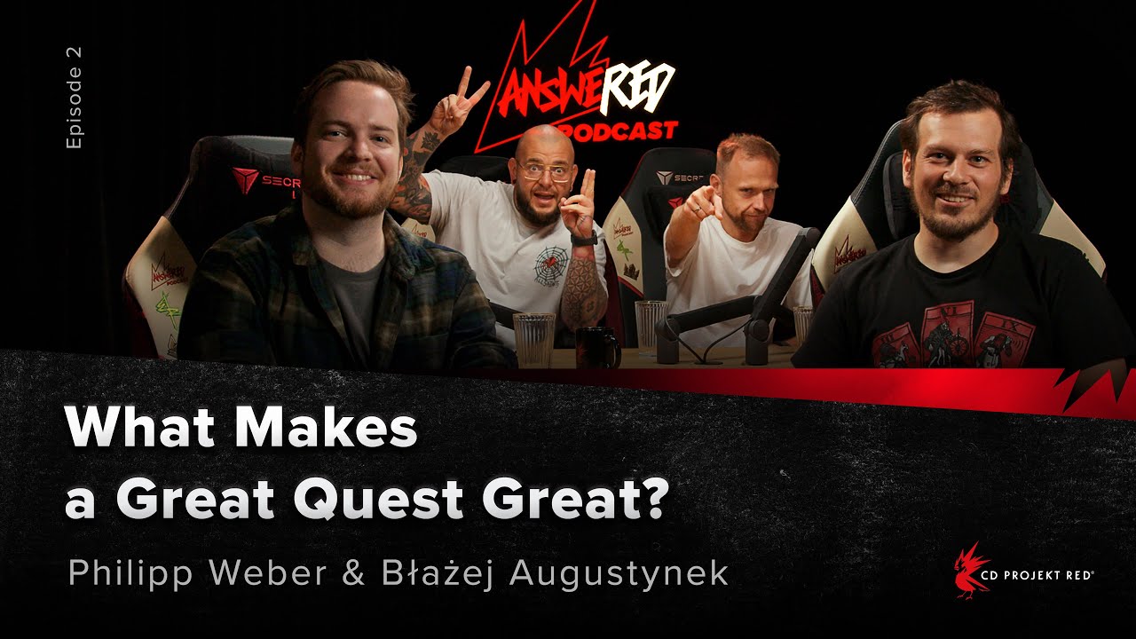 AnsweRED Podcast – Episode 2: What Makes a Great Quest Great?