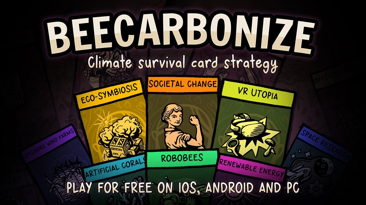 Decide the future of mankind -  Climate survival card strategy Beecarbonize Launch Trailer