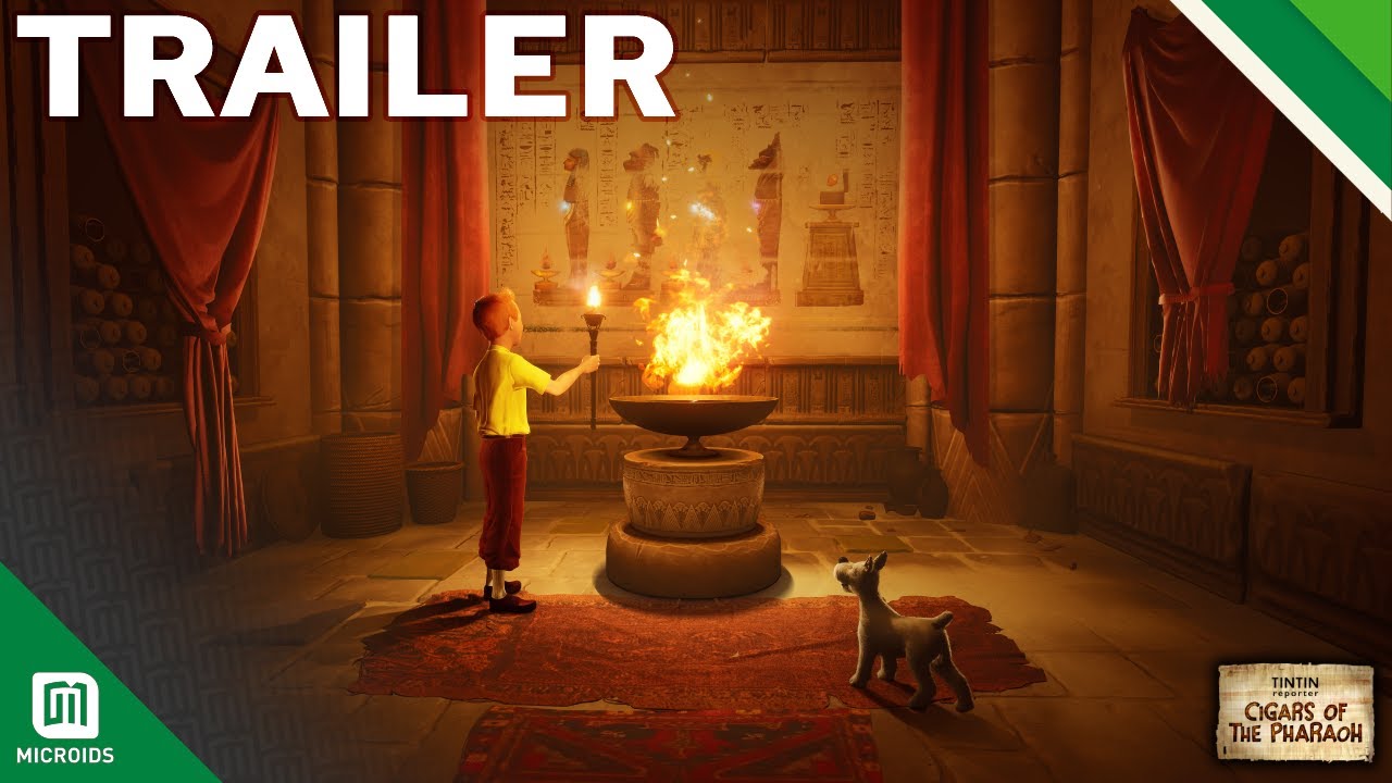 Tintin Reporter - Cigars of the Pharaoh | Reveal Trailer | Pendulo Studios & Microids