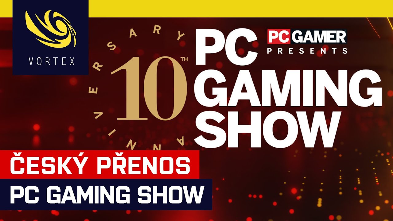 Český přenos PC Gaming Show 2024. Tradiční akce slaví deset let. Uvidíme přes 70 trailerů