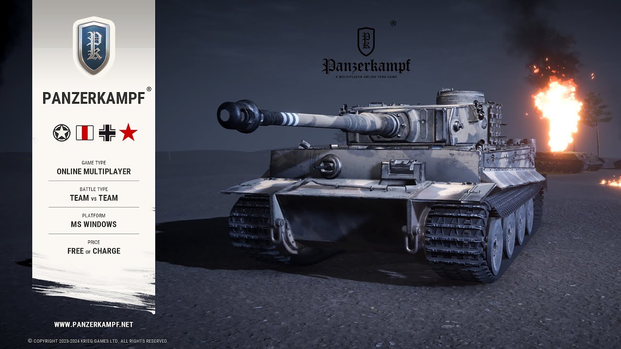 Panzerkampf 1440p 2023 Official Trailer 4 Startovac Campaign