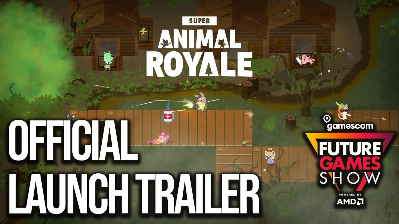 Super Animal Royale Launch Trailer - Future Games Show GamesCom 2021