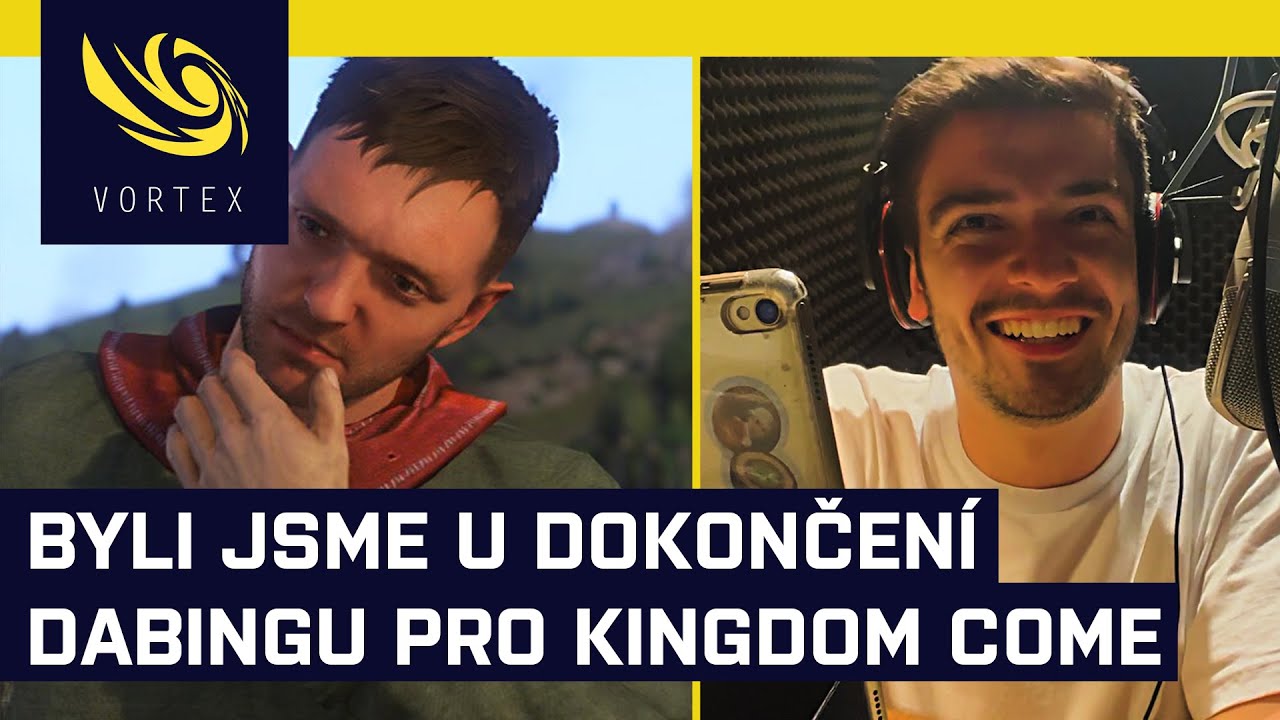 Jak se točil dabing pro Kingdom Come: Deliverance. Byli jsme u nahrávání úplně posledních replik