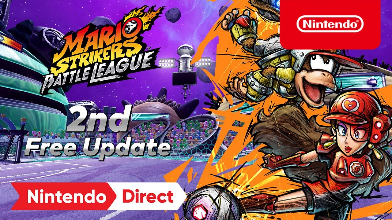 Mario Strikers: Battle League 2nd Free Update – Nintendo Direct 9.13.22 – Nintendo Switch