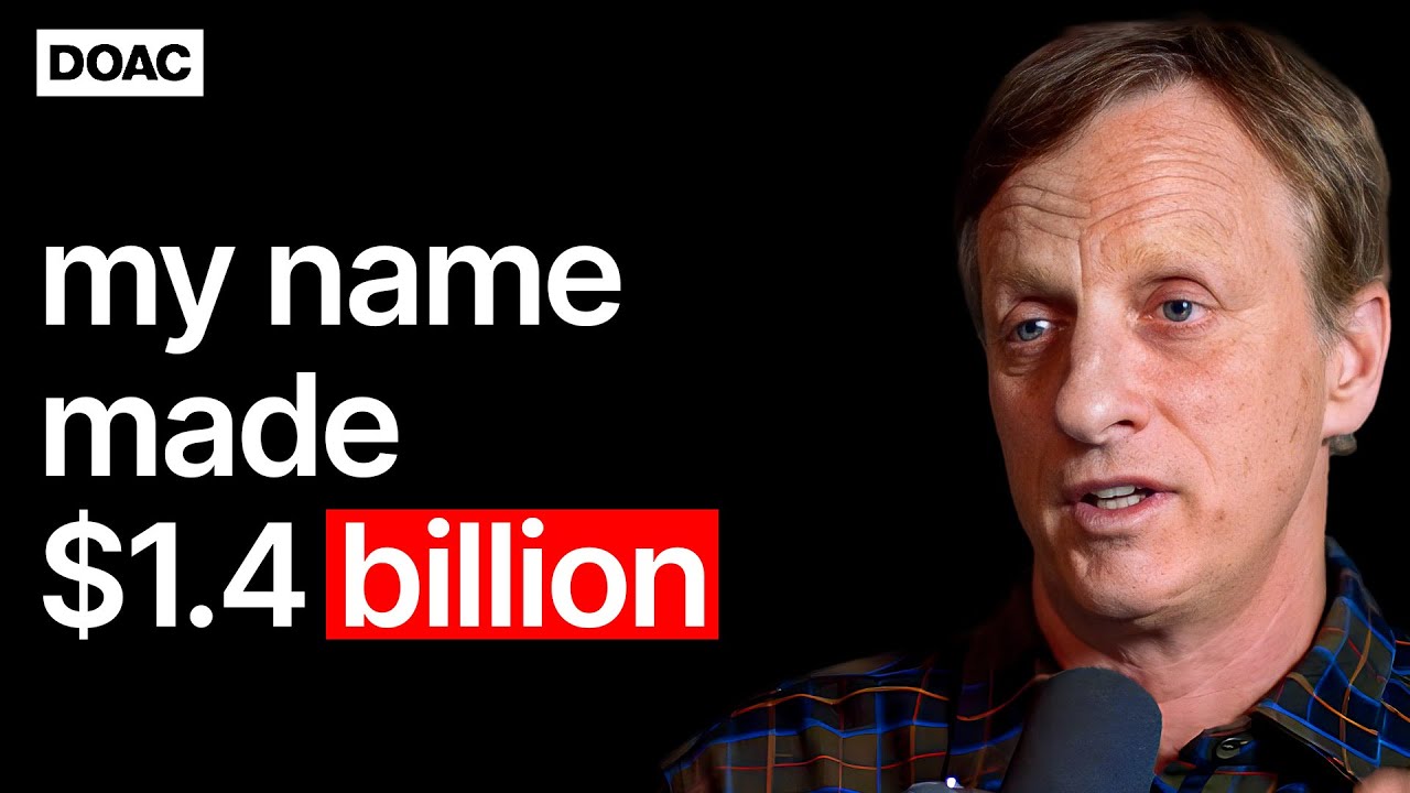 Tony Hawk: The Man With The $1.4 Billion Name! Burnout, Obsession & Regrets | E233