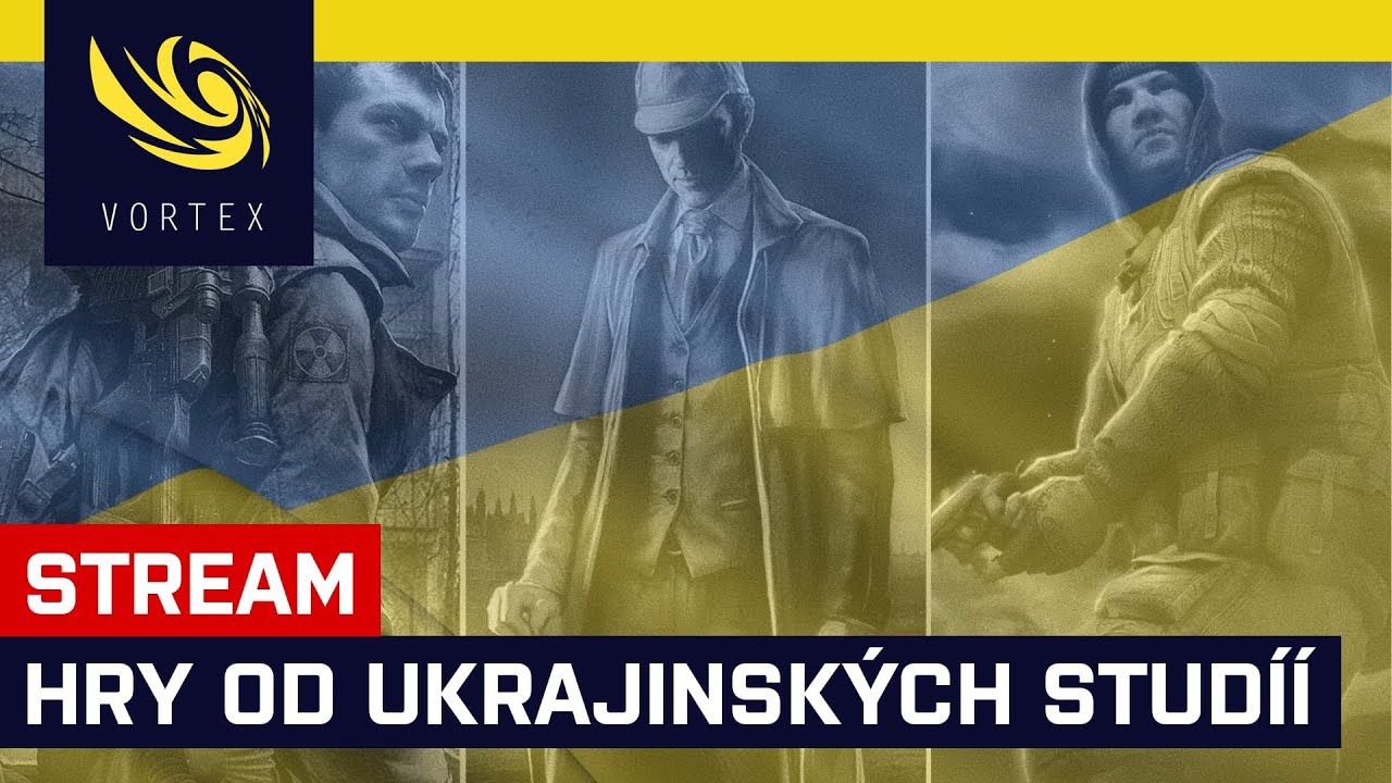 Hrajeme živě ukrajinské hry. Zábava teď patří na vedlejší kolej. I herní vývojáři právě čelí válce