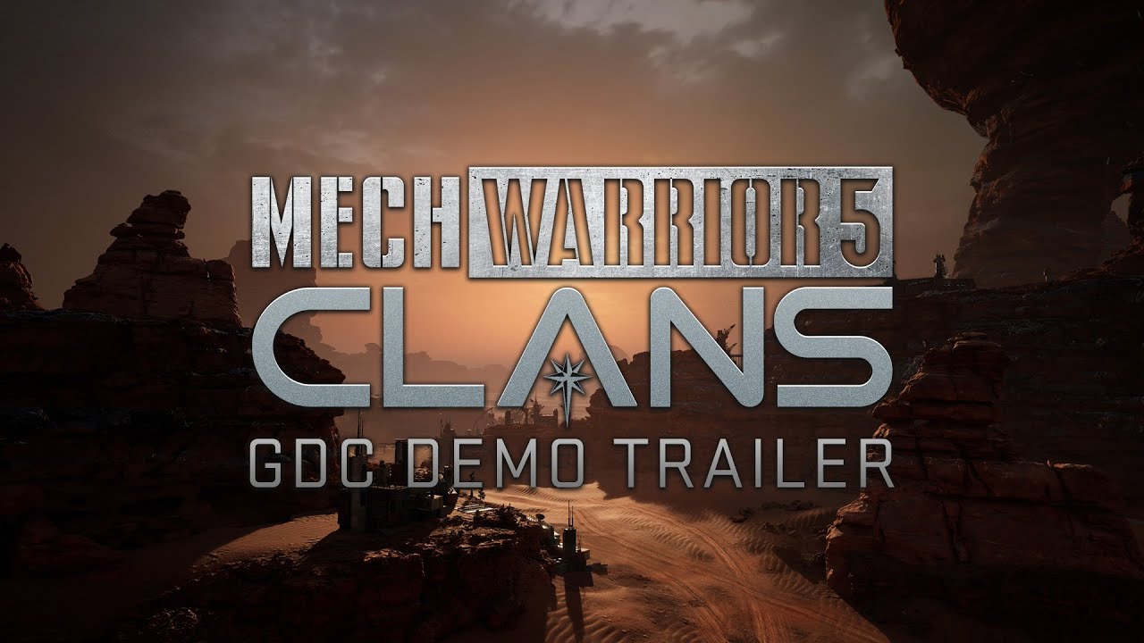 MechWarrior 5: Clans GDC Demo Trailer