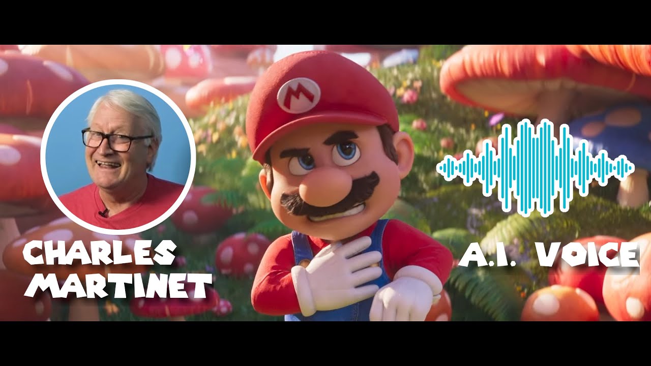 Mario Trailer with Mario's Original Voice (Using AI)