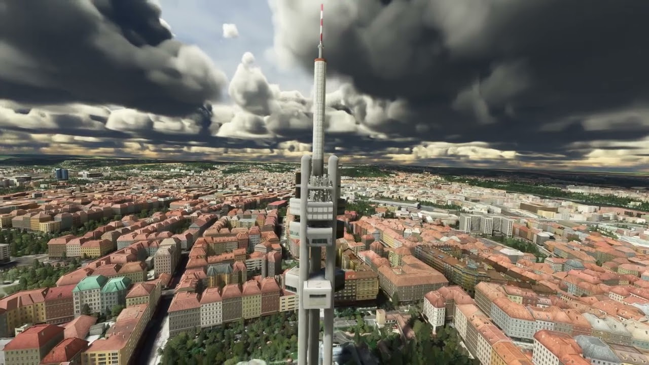 Microsoft Flight Simulator | Prague Cityscape
