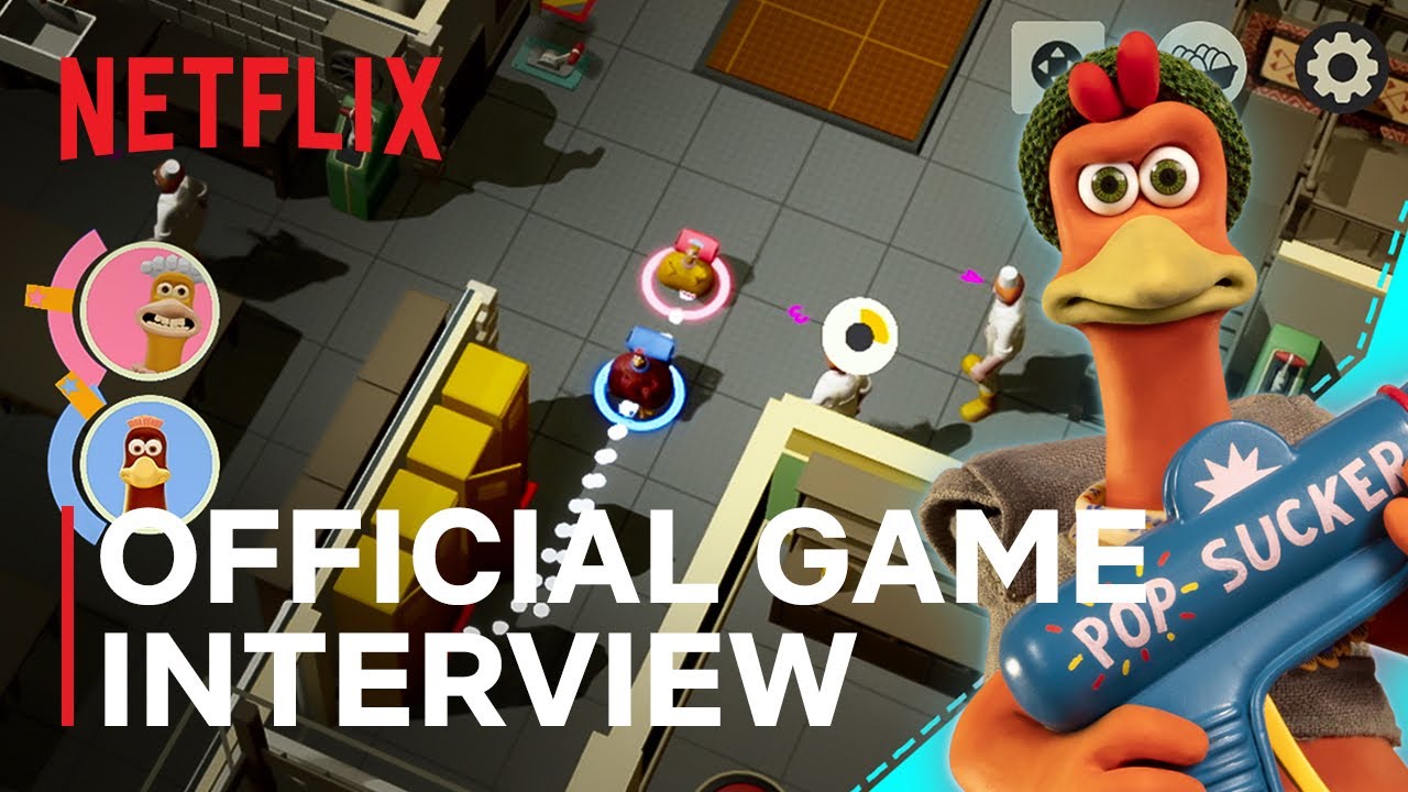 Chicken Run | Official Game Interview | Netflix