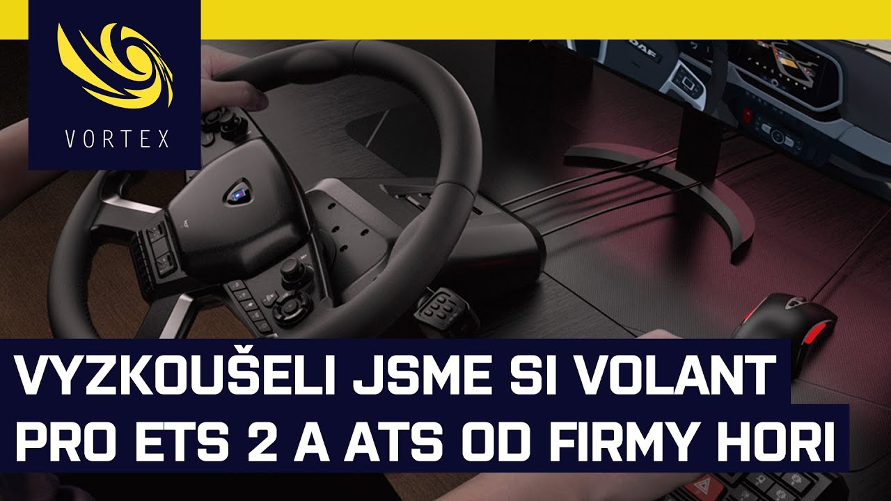 Volant z vás udělá lepšího kamioňáka. Zkusili jsme Force Feedback Truck Control System nejen pro ATS