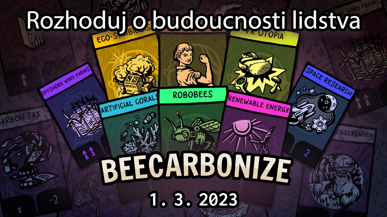 Beecarbonize - klimatická karetní strategie vychází už 1. března!
