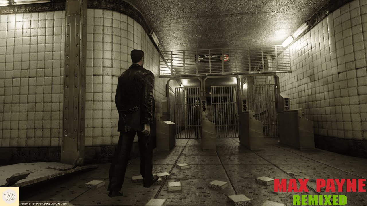 Max Payne: RTX REMIX Showcase - Roscoe Street Station