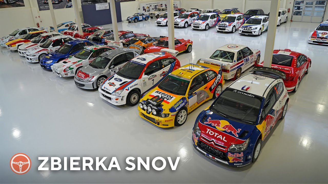 NAJVÄČŠIA zbierka rally áut na svete ti vyrazí dych. A je neďaleko Slovenska... - volant.tv