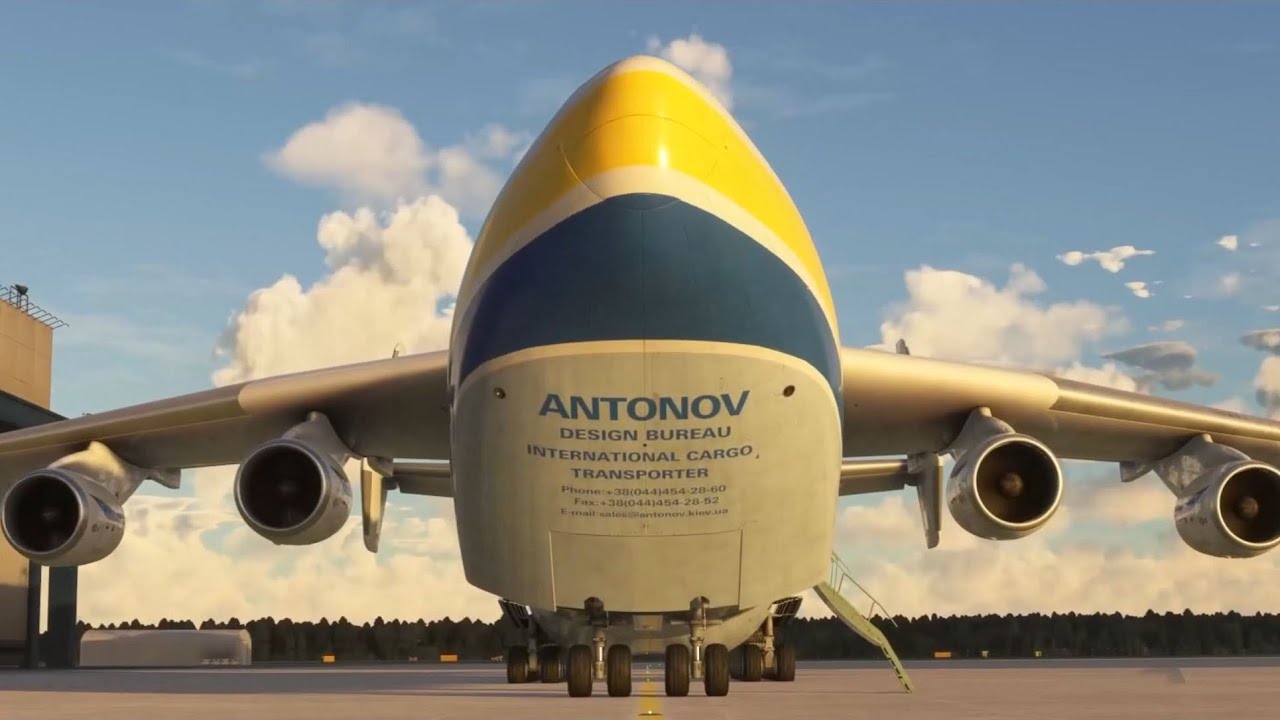 Microsoft Flight Simulator  - Antonov An-225 Mriya - Famous Flyer 4 Teaser Trailer