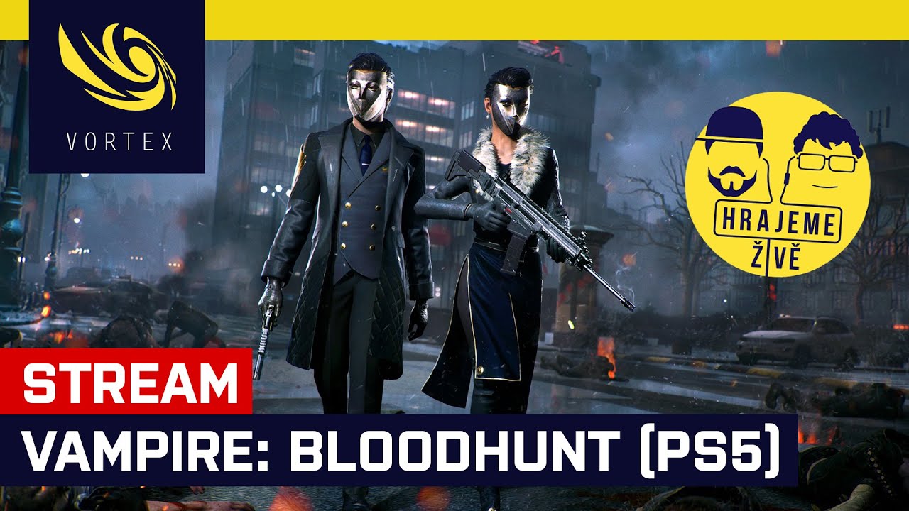 Hrajeme živě Vampire: The Masquerade - Bloodhunt (PS5). Pražská upírská akce láká na český dabing